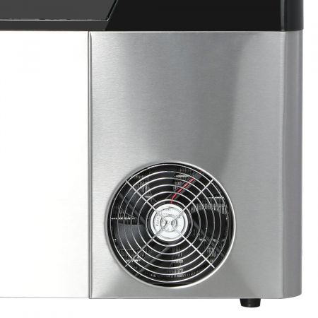 Spector Ice Maker Commercial 2.1L Portable Auto Bar Cube Machine Stainless Steel