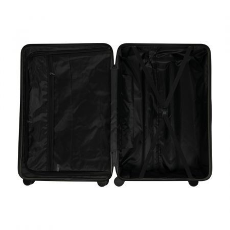 Slimbridge Luggage Suitcase Trolley Set Travel Lightweight 3pc 20"+24"+28" Black