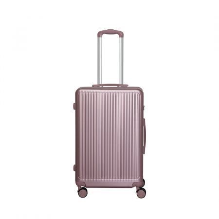 Slimbridge Luggage Suitcase Trolley Set Travel TSA 3pc 20"+24"+28" Rose Gold