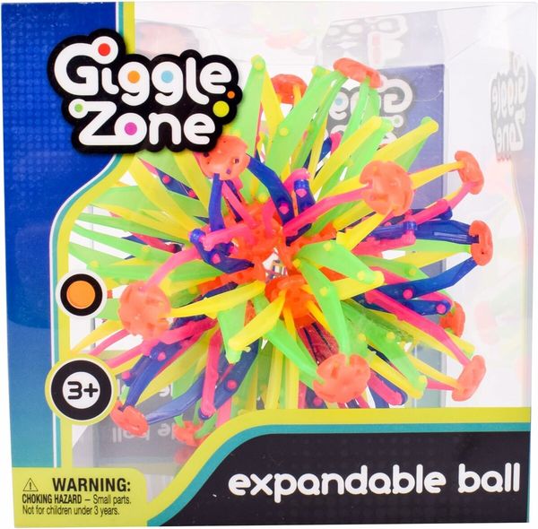 Expandable Ball, Breathing Toy Sphere for Kids Age 4+ and Adults, Expands from 16cm to 32cm