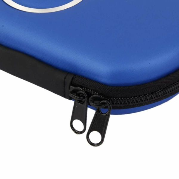 PSP Carring Case Portable Travel Pouch Cover Zipper Bag Compatible for Sony PSP 1000 2000 3000 Game Console (Blue)