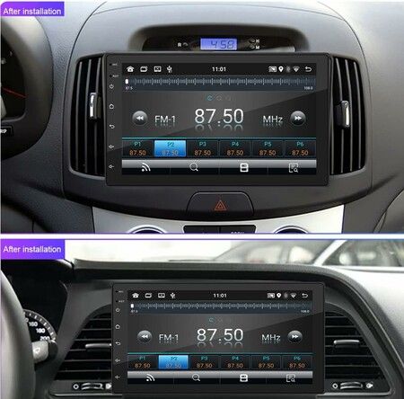 Android 11 Car Stereo Din Navigation FM Radio with 7 Inch Touchscreen Support WIFI AUX U-Disk Phone Link