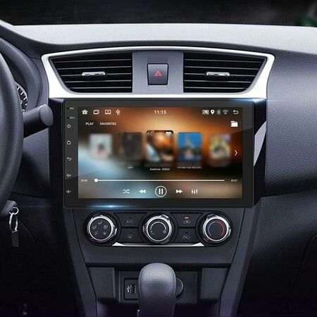 Android 11 Car Stereo Din Navigation FM Radio with 7 Inch Touchscreen Support WIFI AUX U-Disk Phone Link