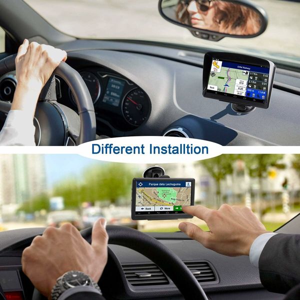 Navigation Device for Car Truck: Car Touchscreen 7 Inch 8G 256M Navigation with Voice Guide POI Speed Warning  Australia Only