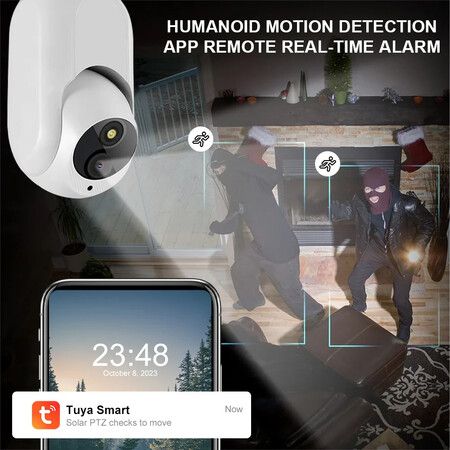 1080P Baby Monitor Camera Surveillance Colorful Night Vision Intercom Babysitter Security Version 360 Degree Full Color HD Pet Safety and Protection