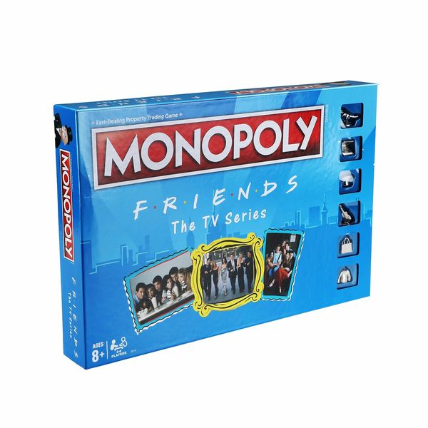 Gaming Monopoly Friends The TV Series Edition Board Game for Ages 8 and Up