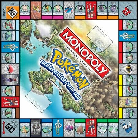 Monopoly Game: Pokemon Johto Edition