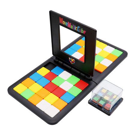 Magic Block Game Cube Puzzle Game Race Board Game Fast Speed Match Game for Kid Age 6+ and Adult