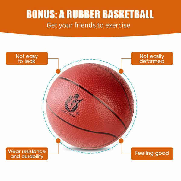 Mini Basketball Hoop Electronic Scoreboard Door Wall Mounted Backboard Ring Rim Net System Indoor Hanging Kids Toys Adults Sports Training Game