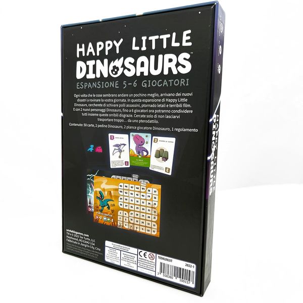 Happy Little Dinosaurs: 5-6 Player Expansion - Board Game Expansion, 2-6 Players, 8+ Years, English Edition