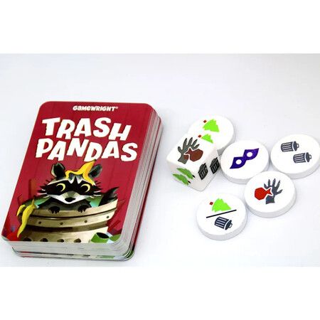 Trash Pandas Board Game Party Family Strategy Game Interesting Card Games