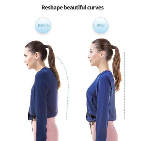 Forward Head Posture Cervical Collar, Adjustable Neck Braces for Neck Pain Relief