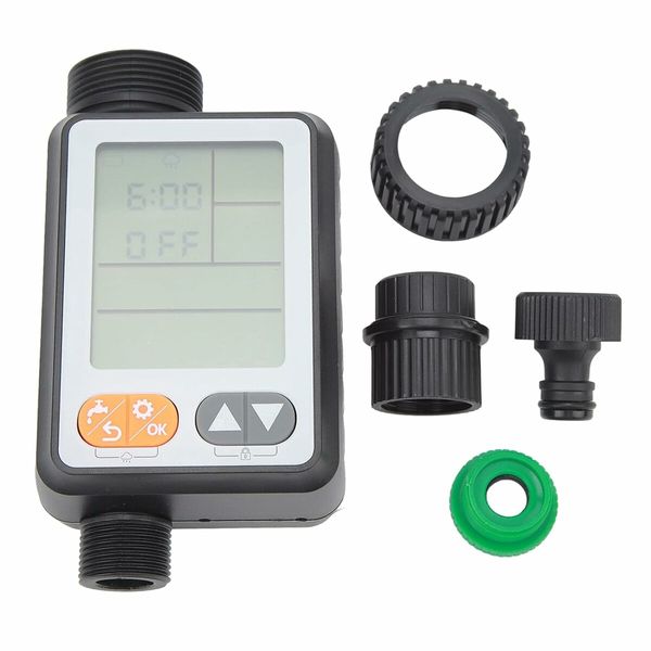 Automatic Water Timer, IP65 Waterproof Smart Irrigation Timer for Farm Garden