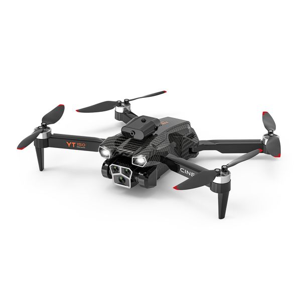 4K HD  Triple Camera Drone Flyer Optical Flow Positioning Obstacle Avoidance Remote Control Aircraft Four Axis Aircraft