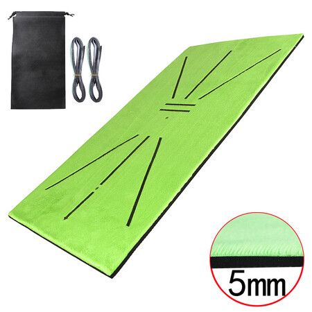 Directional Golf Swing Training Mat, Swing Track Practice Marking Pad, Batting Ball Trace Pad, 30x60cm