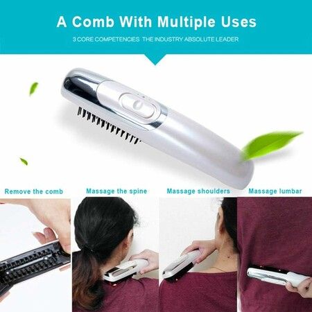 Electric Infrared Massage Comb, Electric Hair Growth Massage Brush, body Massager Daily Home Use