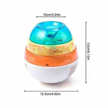 Dog Treat Dispensing Toy - Interactive Dog Treat Toys Pet Treat Ball for Small Medium Dogs & Cats