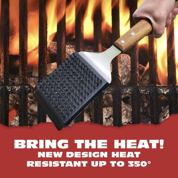 Grill Brush and Scraper for Barbecue, Grill Brush for Outdoor Grill for Any Grill