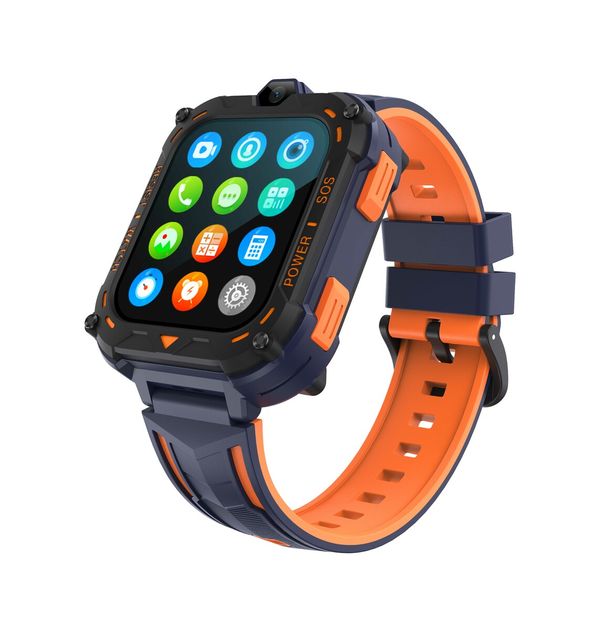 2024 Kids 4G Smart Watch SOS GPS Location Tracker Sim Card Video Call WiFi Chat Camera Flashlight Waterproof Smartwatch For Children