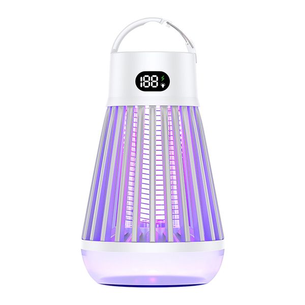 Mosquito Killer Lamp Bug Fly Zapper Repellent Insect Mozzie Deterrent Catcher Trap LED Light Rechargeable Battery Electric Portable Waterproof USB