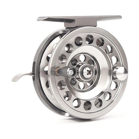 Fly Fishing Wheel, Fishing Reel Fly Aluminum Ice Fishing Reel 50mm Right Hand