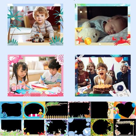 Kids Camera HD 1080P Children Sports Camera 2.0 Inch IPS Screen Dual Camera Mini Camera Christmas Birthday Gifts For 3-12 Boys Girls Color Pink