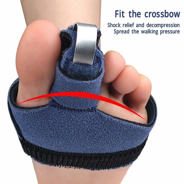 Big Toe Splint Universal Corrective, Big Toe Straightener Big Toe Support Hammer Aluminum Strip Promotes Recovery