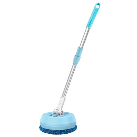 Electric Cleaning Brush, Power Scrubber, Cordless Floor Scrubber with Adjustable Long Handle, Kitchen/Bathroom Cleaning Tools for Floor, Window, Tiles, Walls