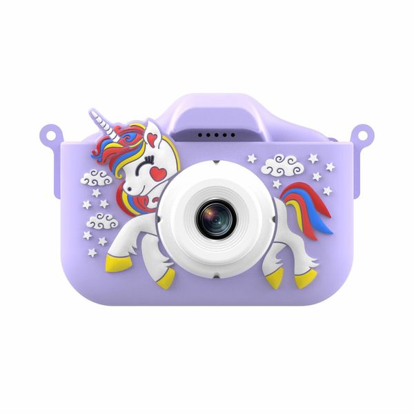 Kids Camera Toys for Ages 3-12, Unicorn Camera for Kids, Christmas Birthday Festival Gifts for Girls, Toddler Digital Video Camera, 32G SD Card