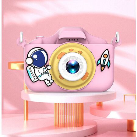 Kids Camera for Girls/Boys, Portable Selfie Toy Camera for Kids Ages 3-12, 20MP 1080P HD Digital Video Camera with 32GB SD Card for Kids, Birthday Christmas Festival Gifts (Pink)