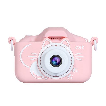 Kids Camera for Kids, Digital Camera for Kids Ages 4, 5, 6, 7, 8, 9, Christmas Birthday Gifts, MP3 Player, Kids Camera for 10-12 Years Old, children's camera with 32 GB card, Pink