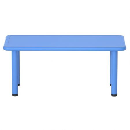 Keezi Kids Table Plastic Square Activity Study Desk 60X120CM