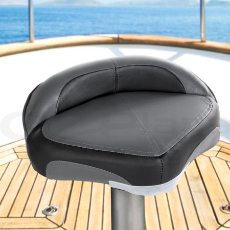 Seamanship Stand Up Lean Boat Seats Casting Fishing Seating Swivel Foam Charcoal