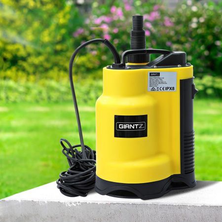 Giantz Garden Water Submersible Pump 400W Dirty Bore Sewerage Tank Well?Steel