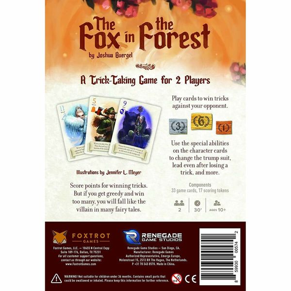 The Fox in The Forest Card Game