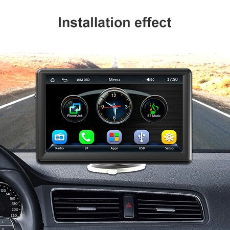 7 Inch Multimedia Player Touch Screen Wireless Carplay Ios Android Auto FM Radio Bluetooth-compatible Portable Car Stereo Mirrorlink