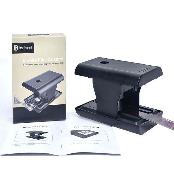 Phone Film Scanner Mobile Film Slide Scanner To Scan And Play With Old 35mm 135mm Films And Slides Using Your Smartphone