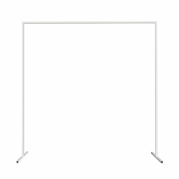 Wedding Backdrop Stand Photo Photography Frame Party Decoration Picture Holder Balloon Display Background 2x2m Galvanised Stainless Steel White