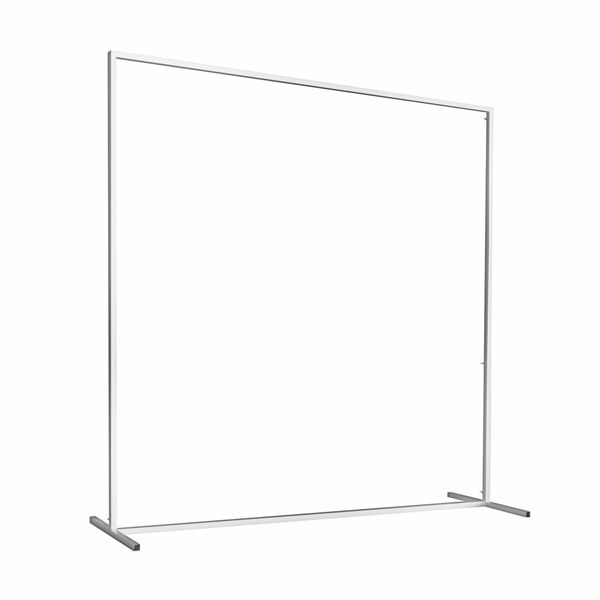 Wedding Backdrop Stand Photography Photo Party Decoration Picture Frame Holder Balloon Display Background 2x2m Galvanised Stainless Steel White