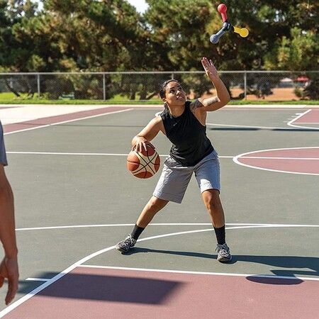 Reactive Catch Trainer for Improving Hand Eye Coordination and Speed