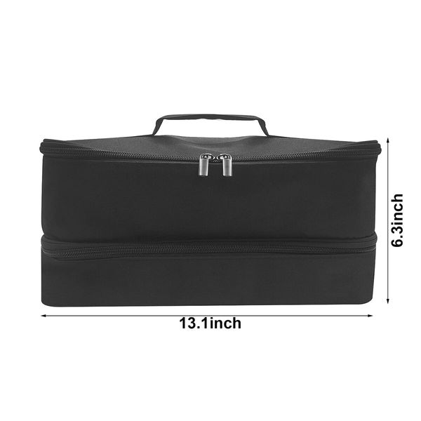 Double-Layer Carrying Case for Shark Flexstyle,Travel Case for Shark 430/440 Flexstyle,Portable Storage Case for Shark Flexstyle/Dyson Airwrap Styler and Attachments