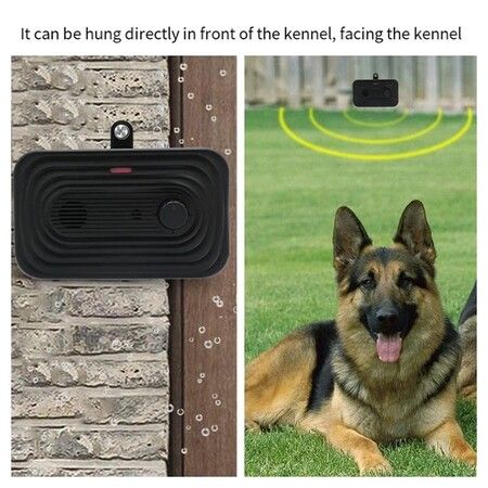 Anti Barking Device, Auto Dog Barking Control Devices with 3 Modes, Safe for Dogs and People (9V Battery Is Not Included)