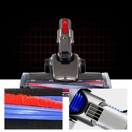 Newest Floor Head Roller Brush For Dyson V7 V8 V10 V11 Vacuum Cleaners Parts Rotatable Vacuum Attachment