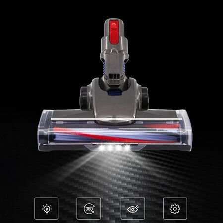 Newest Floor Head Roller Brush For Dyson V7 V8 V10 V11 Vacuum Cleaners Parts Rotatable Vacuum Attachment