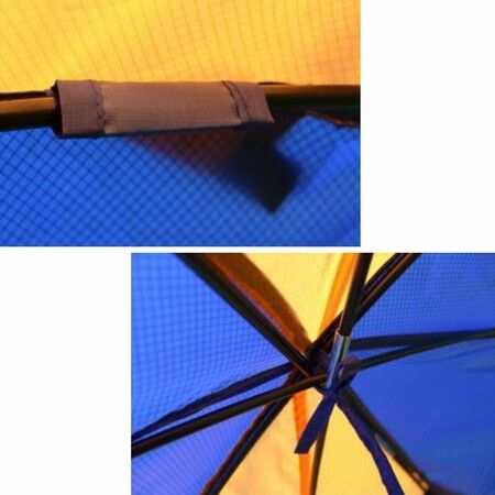 4 Persons Waterproof and UV Protection Folding Inflatables Boat Awning Top Cover with 4 D-Shaped Buckles,，Inflatable Kayak Awning Canopy，Camping