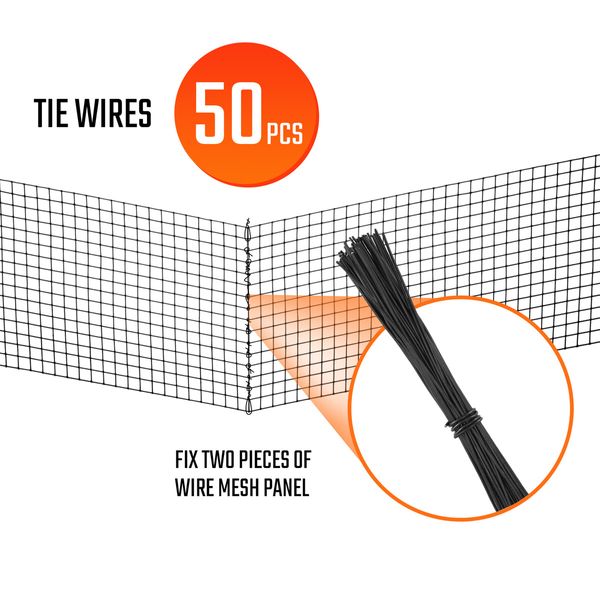 Solar Panel Bird Wire Mesh Roll Kit Screening Fence Critter Guard Proofing Barrier Black For Pigeons Rodents Squirrels 30M