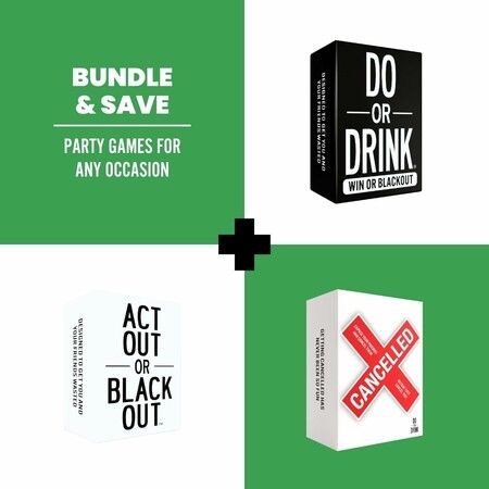 Do or Smoke Party Game for Adults - from The Makers of Do or Drink - Easy to Play Adult Card Game with 250 Cards - Trivia Games,Party Challenges,Versus,Truth,and More