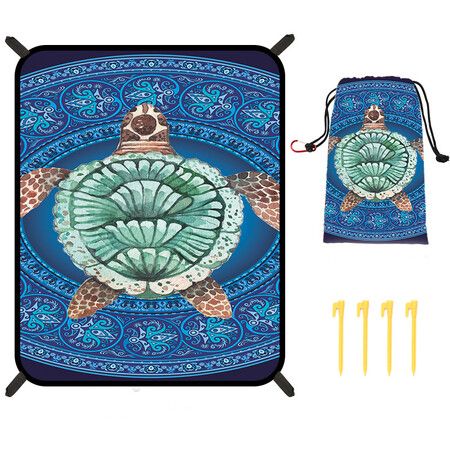 Bohemian Beach Mat Quick Drying Anti Splashing Moisture-proof Mat Outdoor Picnic Mat Camping Blanket Beach Mat