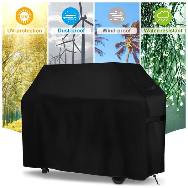 420D Oxford Barbecue Grill Cover Waterproof Fade Resistant and UV Resistant BBQ Cover
Suitable for Most Popular Grills-76x66x120cm