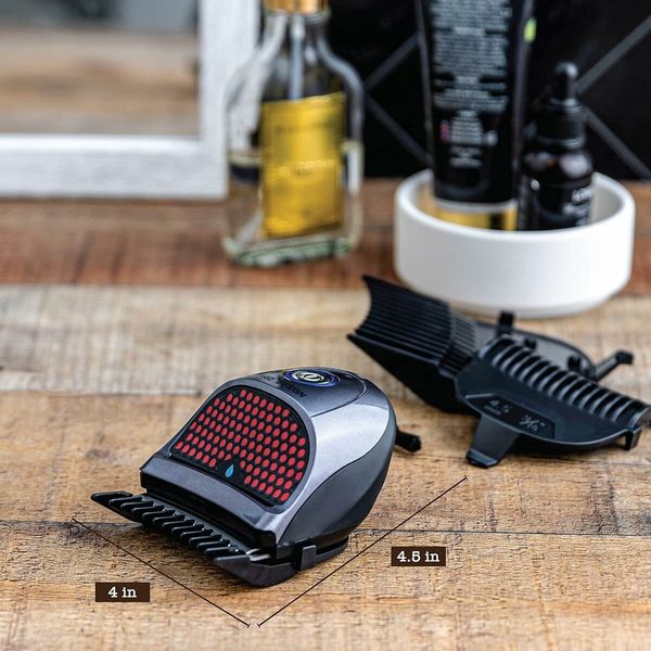 Shortcut Hair Clippers for Self Hair Cutting and Beard Trimming for Men Water Resistant with 9 Guide Combs and Neck Brush